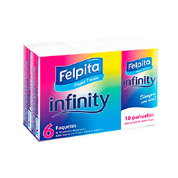 *POCKET X 6U* PAÑUELOS "FELPITA" INFINIT