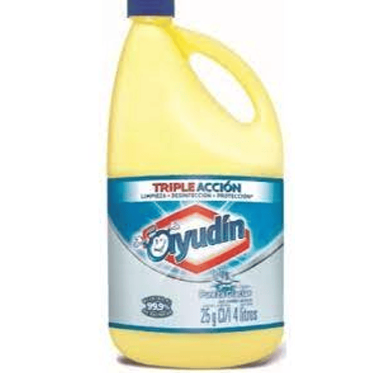**X 4 LTS** LAVANDINA AYUDIN TRIPLE PODER