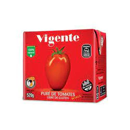 PURE DE TOMATE "VIGENTE" X 520 GRS