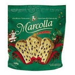 PAN DULCE "MARCOLLA" C/CHIPS CHOCO X 500 GRS