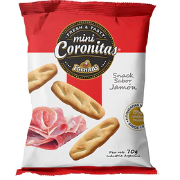*SNACK* MINI CORONITAS "JAMON" X 70 GRS