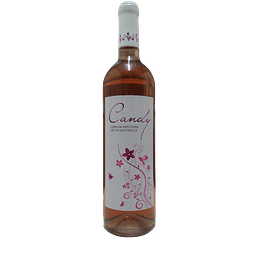 VINO "CANDY" ROSADO DULCE X 750 CC