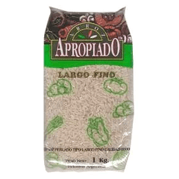 * X 1 KILO * ARROZ "APROPIADO" L.FINO