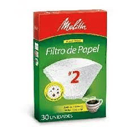 FILTROS "MELITA" CABRALES NRO 2 X 30 UNIDADES 