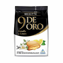 GALL. "BRIGITTE" 9 DE ORO X 120 GRS VAINILLA/LIMON 