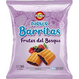 GALL."PAR-NOR" BARRITAS FRUTOS DEL BOSQUE X 160 GRS