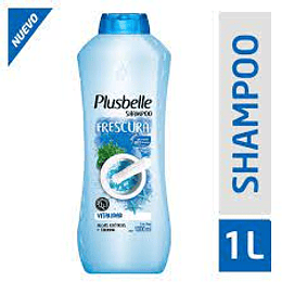 SHAMPOO "PLUSBELLE" FRESCURA X 1LT