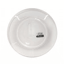 *RIGOLLEAU* PLATO PLAYO AQUAMARINE VIDRIO 