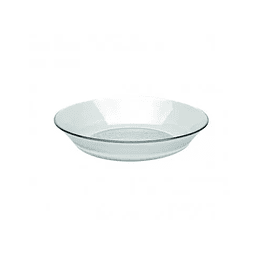 *RIGOLLEAU* PLATO HONDO AQUAMARINE VIDRIO 