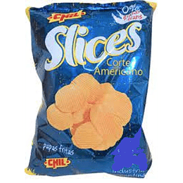 * X 250 GRS * PAPAS "SLICES" CORTE AMERICANO 