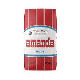 * X 1 KILO * YERBA "AMANDA" SUAVE