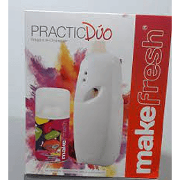 *PRACTIC DUO* DISPENSER + FRAGANCIA "MAKE" 