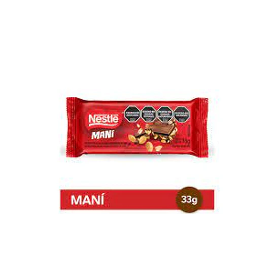 * X 33 GRAMOS * CHOCOLATE 