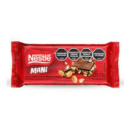 * X 33 GRAMOS * CHOCOLATE "NESTLE" C/MANI 