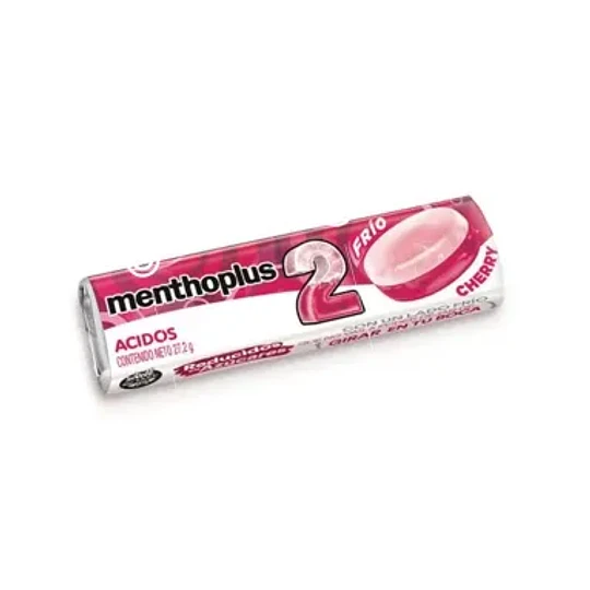 * X 6 UNIDADES * MENTHO PLUS ** 2 ** FRIO/CHERRY 