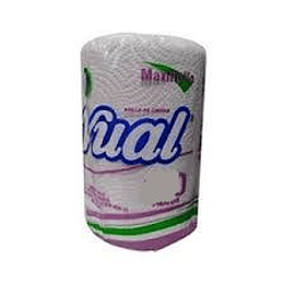 * X 200 PAÑOS * ROLLO COCINA "VUAL" MAXIROLLO