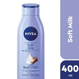 **X 400 ML** NIVEA SOFT MILK (PIEL SECA) 