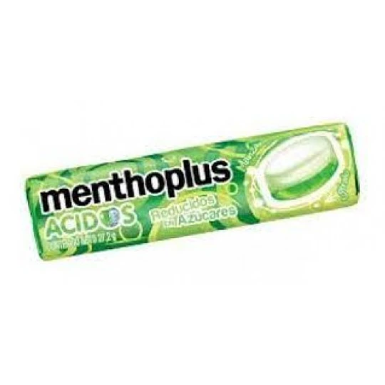 * X 6 UNIDADES * MENTHO PLUS ** 2 ** MANZANA