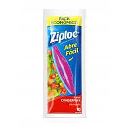 BOLSAS "ZIPLOC" MULTIPACK X 10 UNIDADES 