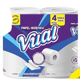 *20MTS* HIG."VUAL" D.HOJA X 4 UNID.