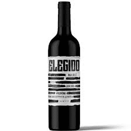 VINO "ELEGIDO" MALBEC X 750 CC