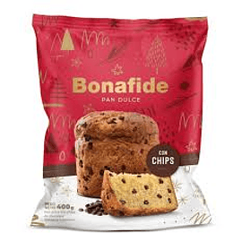 PAN DULCE "BONAFIDE" C/CHIPS CHOCOLATE X 400 GRS