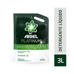 *DOY PACK X 3 LITROS* JABON LIQUIDO "ARIEL" PLATINUM