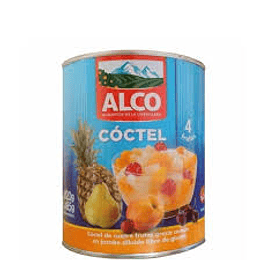 COCTEL DE FRUTAS EN LATA "ALCO" X 820 GRS  