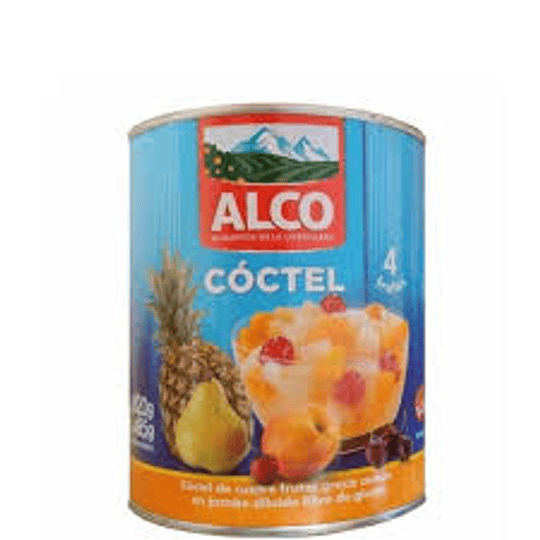 COCTEL DE FRUTAS EN LATA 