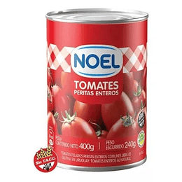 TOMATES PERITAS ENTEROS "NOEL" LATA X 400 GRS 