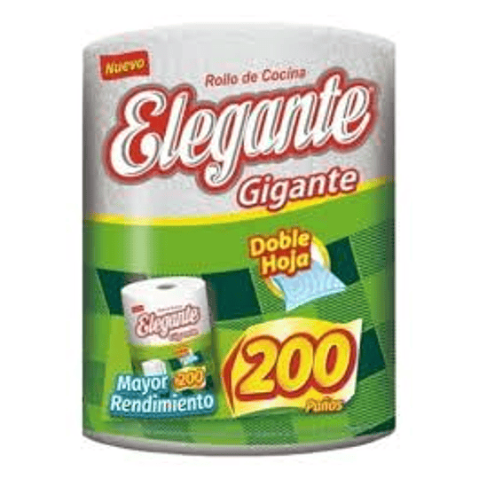 ** SUPER GIGANTES ** X 200 PAÑOS R.COCINA ELEGANTE (COD.922)