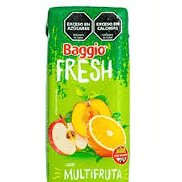 * X 1 LITRO * JUGO "BAGGIO FRESH" MULTIFRUTA