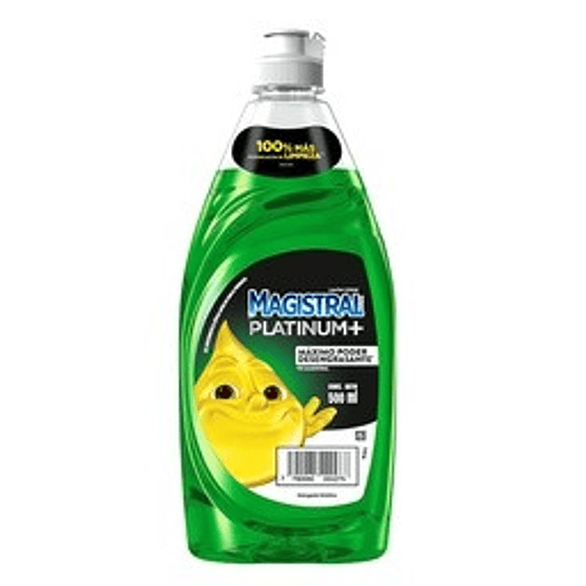 *** PLATINUM X 500 ML *** DETER.