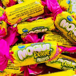 **MASTI** X 496 GRS CARAMELOS "MOGUL" PALOTES TUTTI/UVA