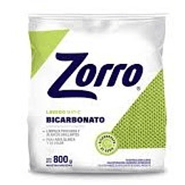 ** X 800 GRS ** ZORRO "BICARBONATO" LAVADO MATIC