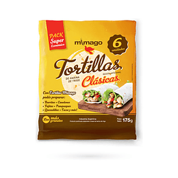 TORTILLAS "MIMAGO" CLASICAS X 175 GRS 