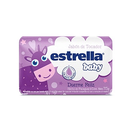 *BABY X 75 GRS* JABON "ESTRELLA" DUERME FELIZ