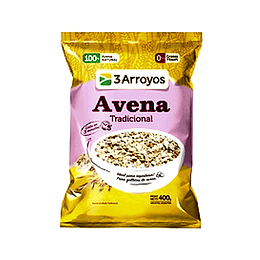 AVENA TRADICIONAL "3 ARROYOS" X 400 GRS 
