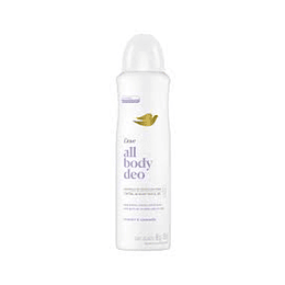 * ALL BODY DEO * DESOD."DOVE" LAVENDER X 150 ML 