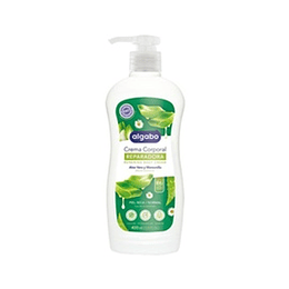 *X 400ML* CREMA CORPORAL "REPARADORA" ALGABO C/VALVULA 