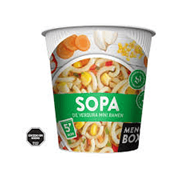 SOPA EN VASO "MOLINOS CAÑUELAS" MINI RAMEN X 45 GRAMOS