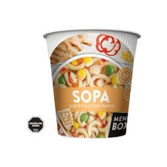 SOPA EN VASO 