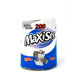 * X 200 PAÑOS * ROLLO COCINA "MAXISEC"