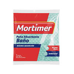 PAÑO P/BAÑO "MORTIMER" ANTIBACTERIAL X UNIDAD