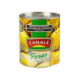 PERAS EN LATA "CANALE" MITADES X 820 GRS  