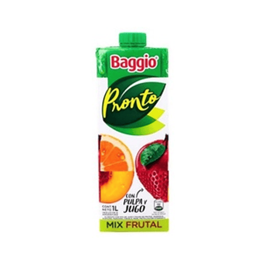 * X 1 LITRO * BAGGIO MIX FRUTAL 