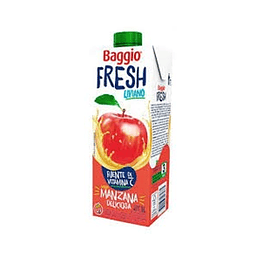 * X 1 LITRO * JUGO "BAGGIO FRESH" MANZANA