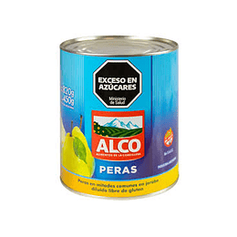 PERAS EN LATA "ALCO" X 820 GRS  