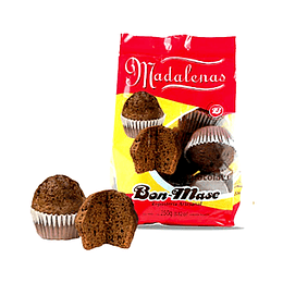 MADALENAS "BON-MASE" CON CHIPS X 250 GRS