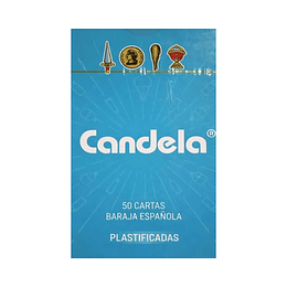 NAIPES "CANDELA" X 50 UNIDADES